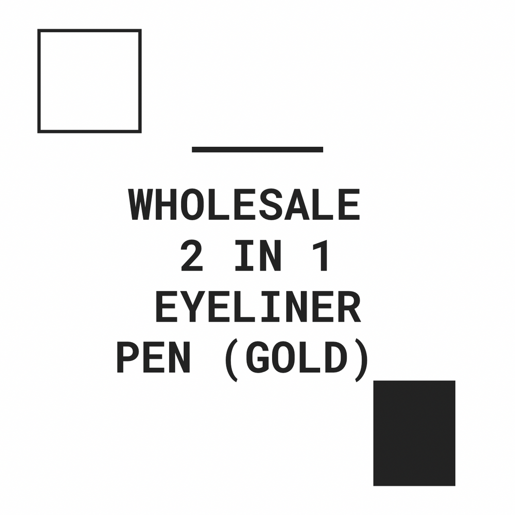 WHOLESALE EYELASH GLUE/LINER (GOLD)