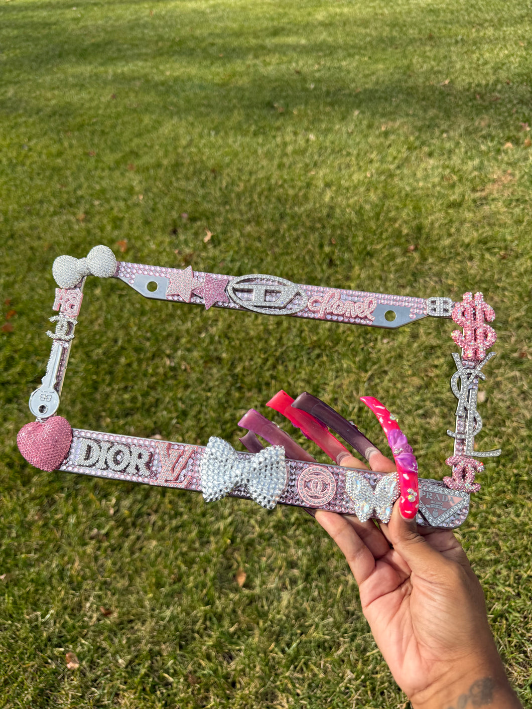 CUSTOM JUNK LICENSE PLATE COVER