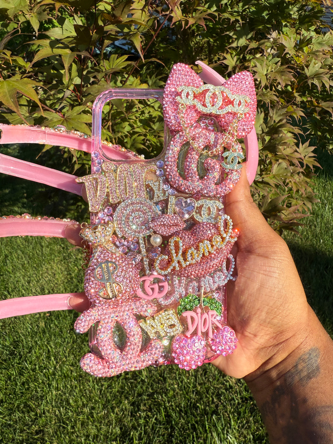 CUSTOM LUXE JUNK PHONE CASE